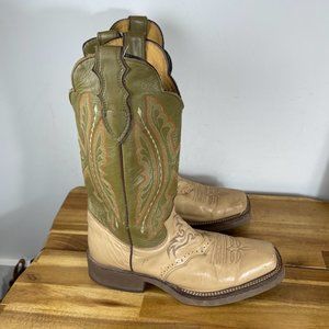 Justin Boots Crepe Square Toe 8.5C  Boots  L2664